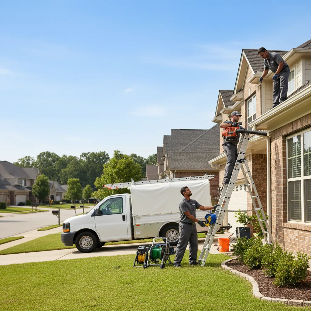 Home Gutter Service in Commercial Point, OH near me